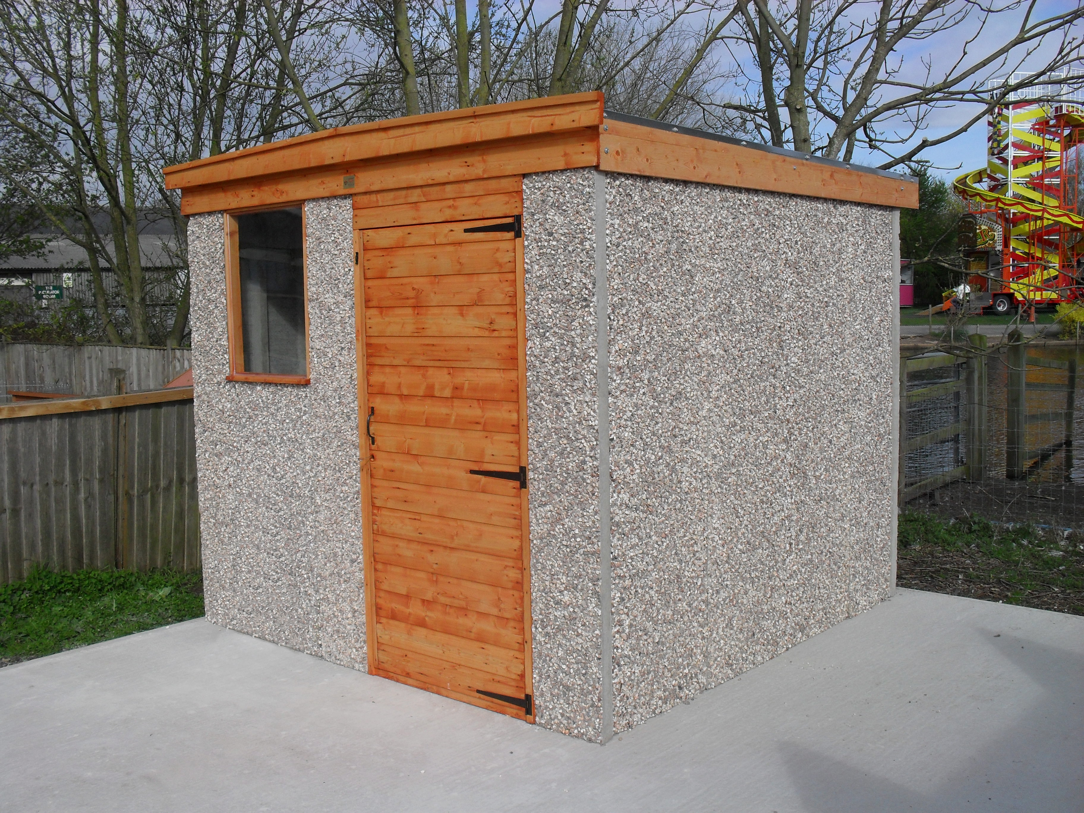 Pent Shed Standard Timber2