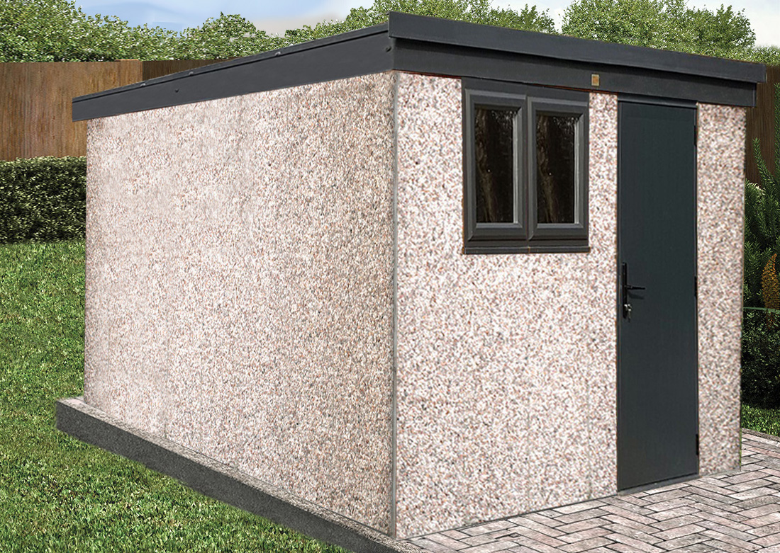 Deco Anthracite Shed